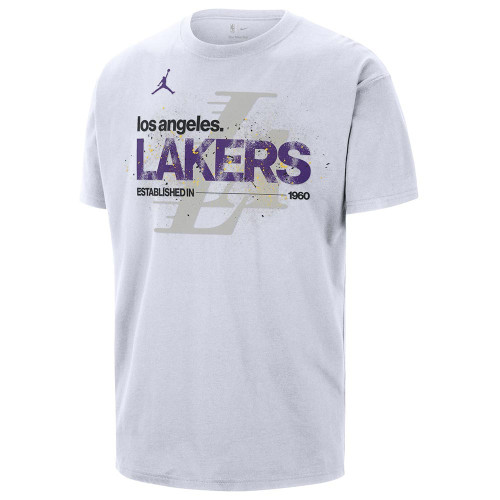 Nike Ανδρική κοντομάνικη μπλούζα Los Angeles Lakers Courtside Jordan '85 Statement T-Shirt